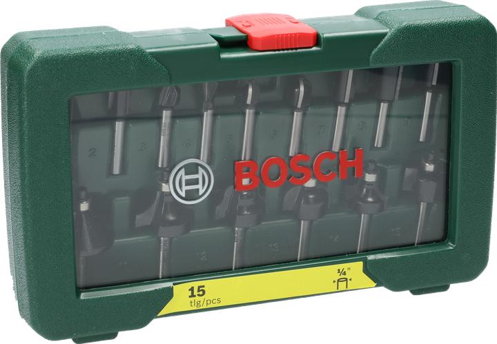 Actual product image Bosch Zubehör HM milling cutter set
