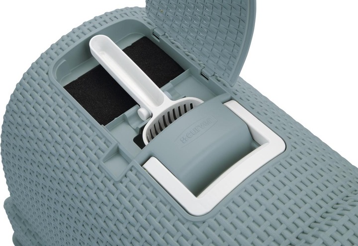 Actual product image Curver Cat litter box (Cat litter box closed)