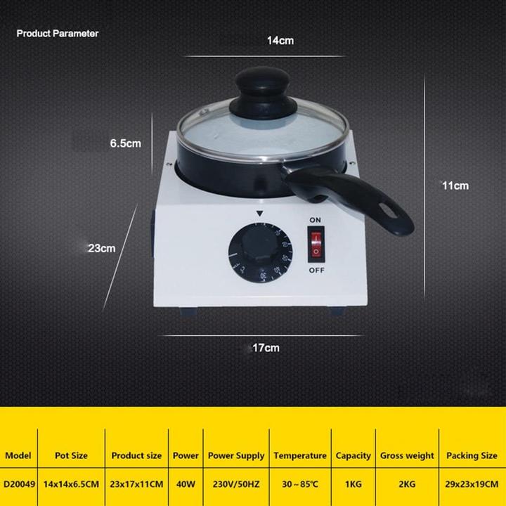 Actual product image Yunrux Chocolate melter