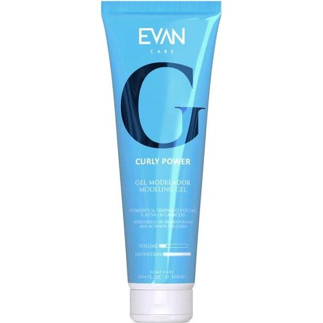 Evan, Haargel + Haarwachs, Curly Power Shaping Jelly 300 ml (Haargel, 300 ml)