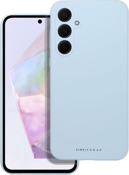 Actual product image Roar Back panel cover case CLOUD SKIN for SAMSUNG A35 5G Light Blue (Samsung Galaxy A35)