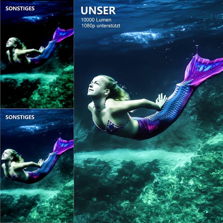 Produktbild Ysametp Mini Beamer (Full HD, 10000 lm)