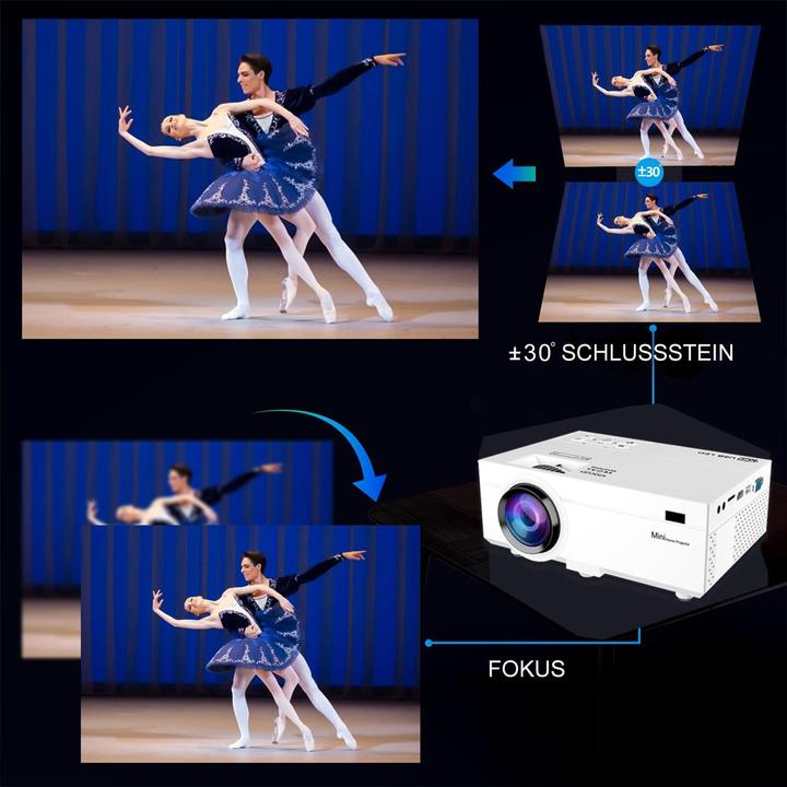 Produktbild Ysametp Mini Beamer (Full HD, 10000 lm)