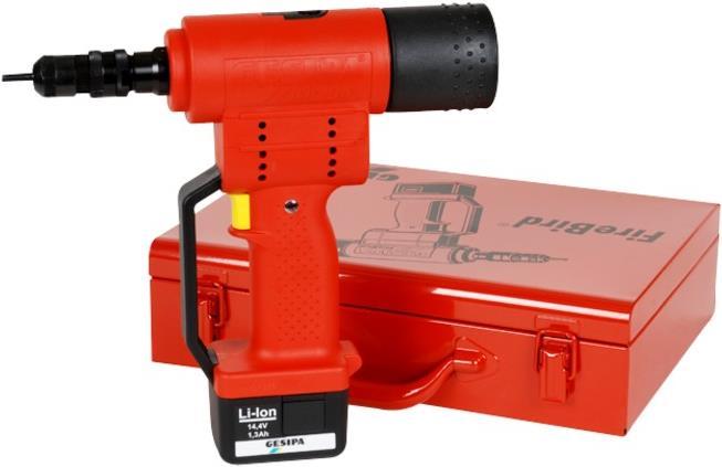 Produktbild Gesipa Fire Bird Blindnietmuttern-Setzgerät mit Ladegerät + Koffer