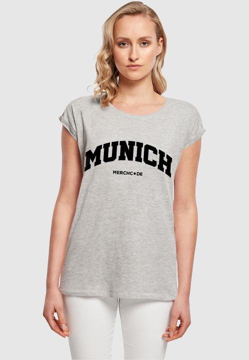 Actual product image Merchcode Ladies Munich Wording - T-Shirt - 112749 (5XL)