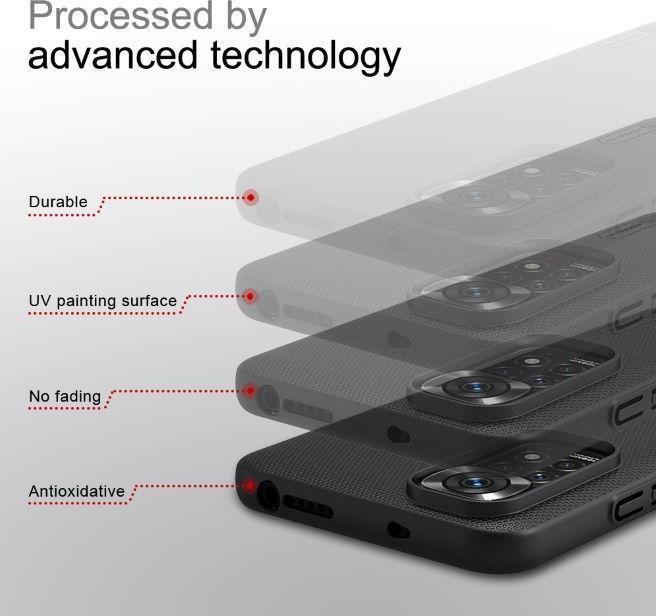 Image du produit Nillkin Super Frosted Shield Series Housse (Xiaomi Redmi Note 11S)