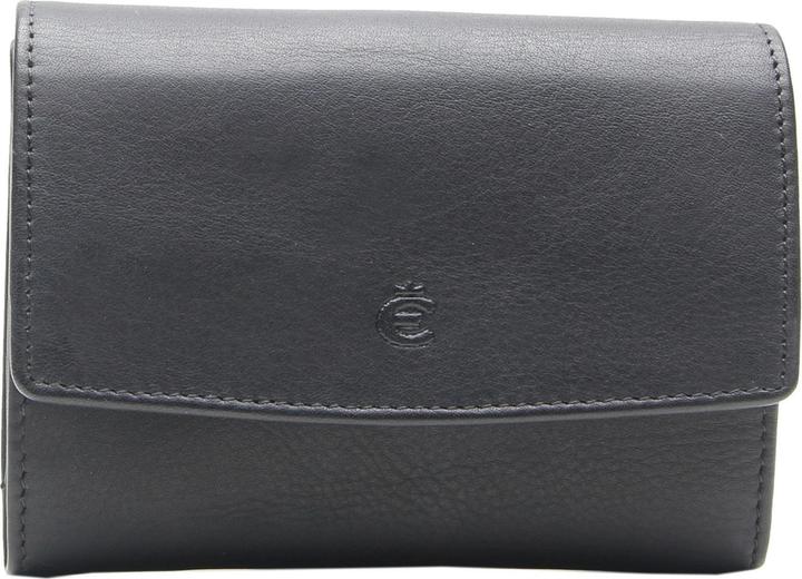 Actual product image Esquire Logo wallet VI leather 11.5 cm