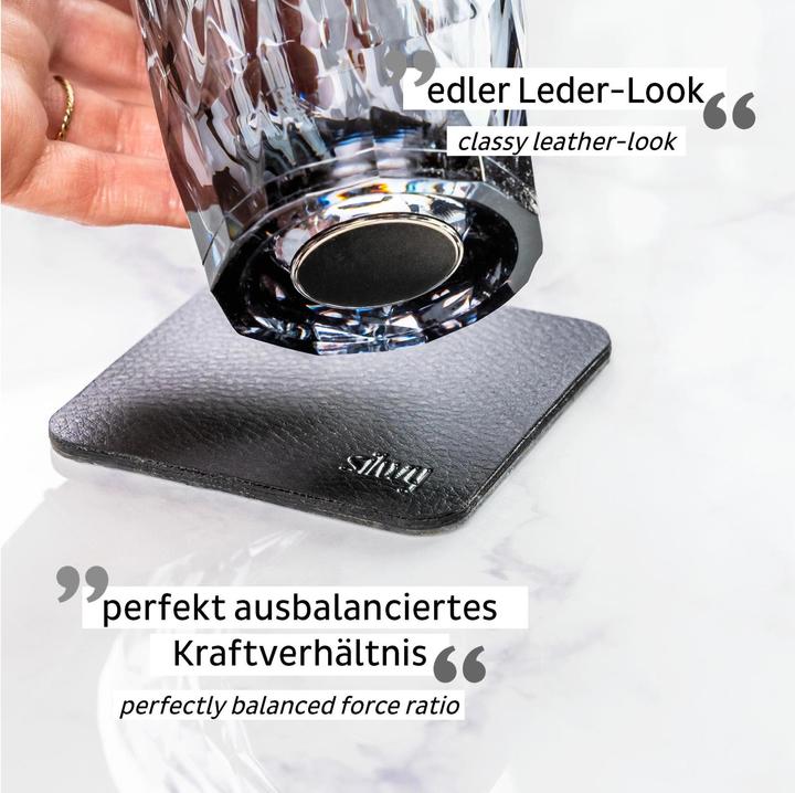 Actual product image Silwy Magnet Plastic Glasses Long Drink Grey