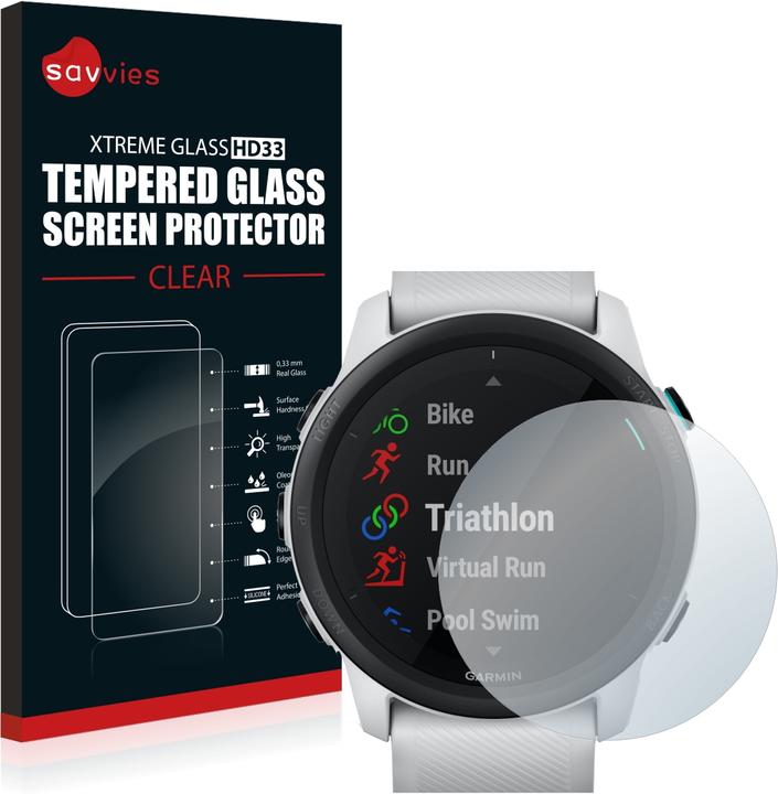 Actual product image Savvies Tempered Glass (Forerunner 745)