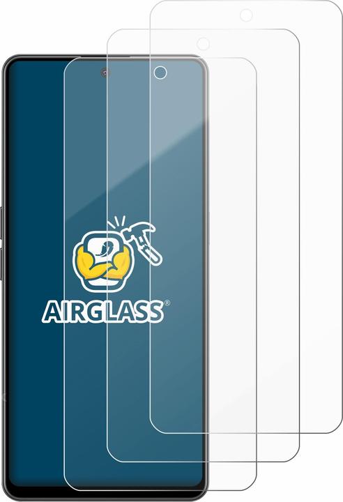 Produktbild BROTECT AirGlass Panzerglasfolie (3 Stück, Oppo Find X3 Lite 5G)