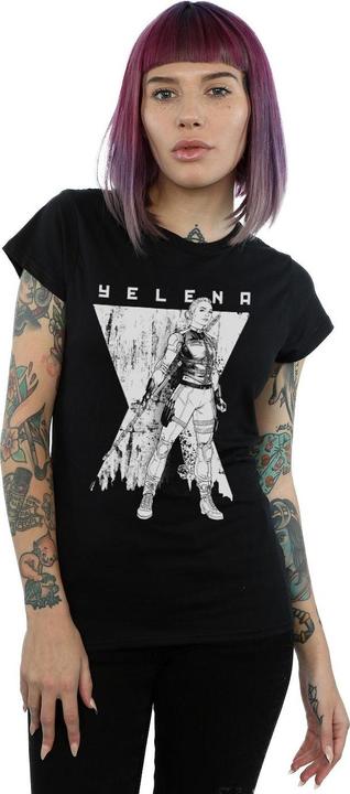 Produktbild Black Widow Film Yelena Romanoff Mono TShirt aus Baumwolle (M)
