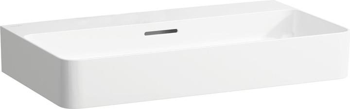 Laufen Washbasin VAL 750x420mm w ÜL without tap hole white matt (420 mm, 750 mm)