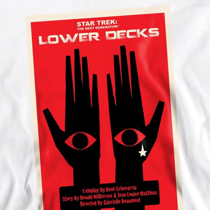 Actual product image Unisex Adult The Next Generation Season 7 Episode 15 Sweatshirt (L)