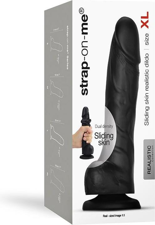 Actual product image Strap-on-me Realistic Sliding Dildo (XL)