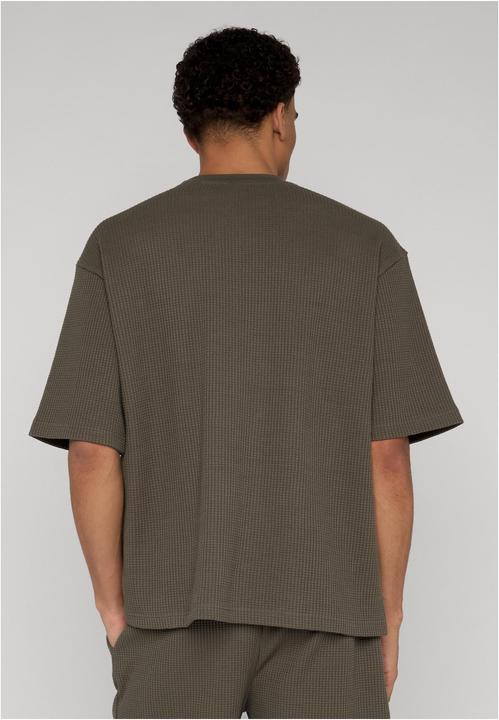 Produktbild Urban Classics Thermal Waffle Tee paleolive M (M)