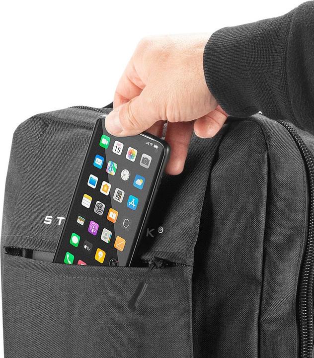 Image du produit Stahlwerk Sac à dos pour ordinateur portable Sac à dos pour ordinateur portable Sac à dos de travail avec (15 l)