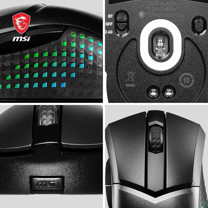 Actual product image MSI Clutch GM51 (Cable, Wireless)