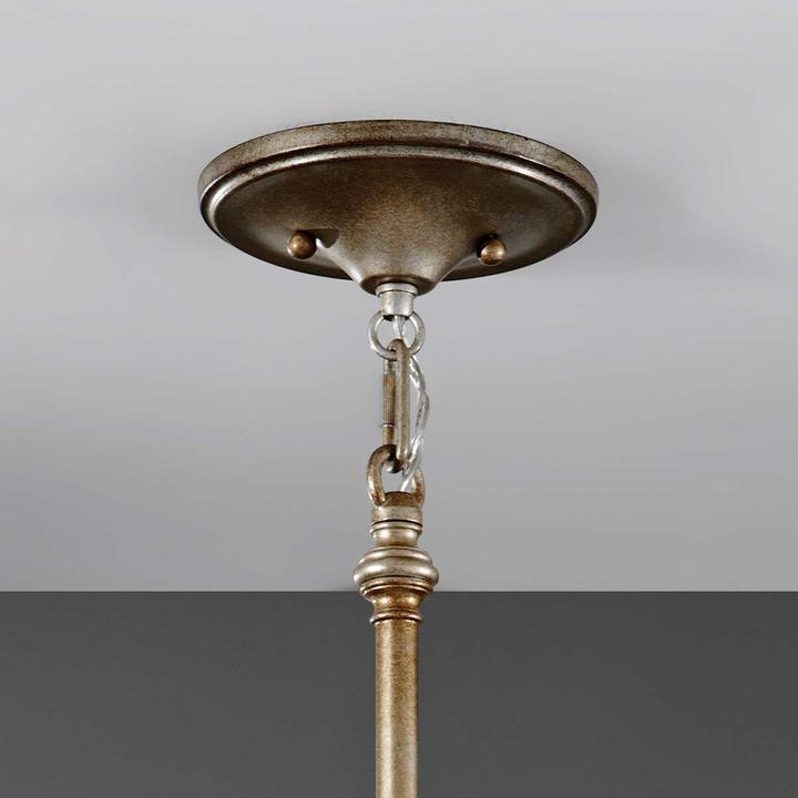 Image du produit Elstead Lighting Lucia Lampe à suspendre E27 20cm Argent bruni (E27)