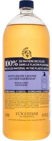 Produktbild L'Occitane Öko-Nachfüllpackung Shea Flüssigseife Lavendel (500 ml)