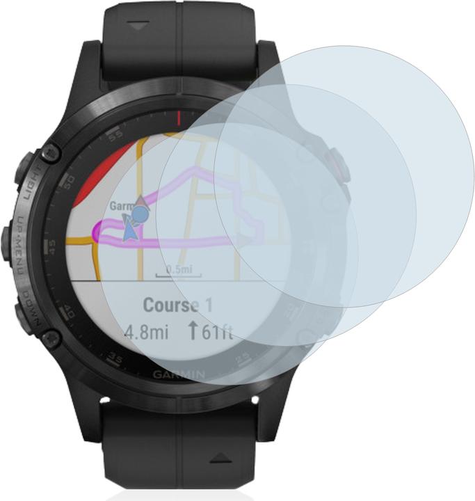 Produktbild Savvies Panzerglas Hartglas Displayschutz (Fenix 5 Plus (47mm))