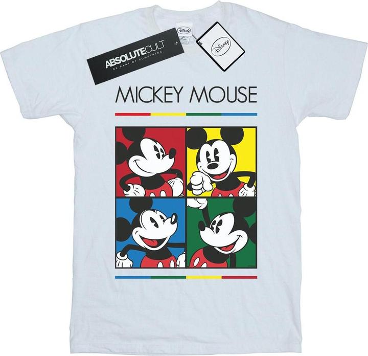 Immagine prodotto Disney Mickey Mouse Square Colour Maglietta Uomo (S)