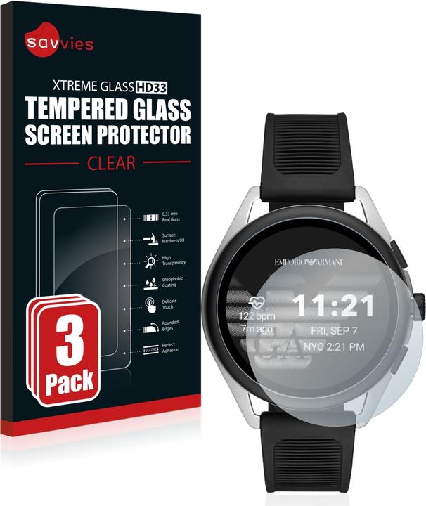 Produktbild Savvies Panzerglas Hartglas Displayschutz