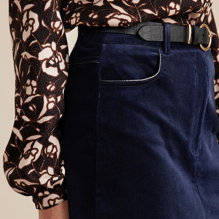 Immagine prodotto Anne Weyburn Gonna svasata in velluto (46)