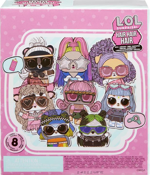 Produktbild L.O.L. Surprise! LOL. Surprise Hair Hair Hair Pets Mini-Puppe