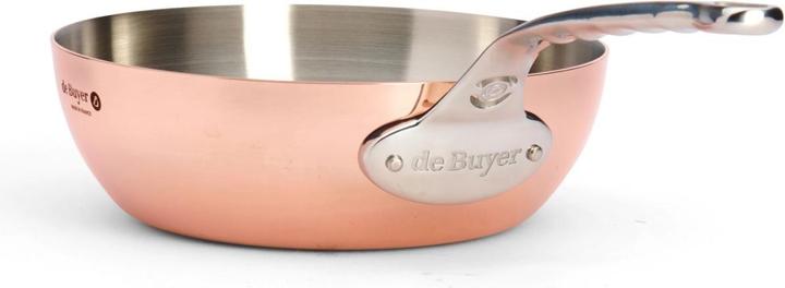 Immagine prodotto de Buyer prima matera (Padella per friggere, Acciaio inossidabile, Rame, 24 x 8.20 cm)