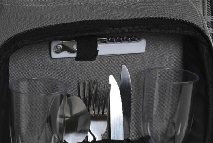 Actual product image DKD Home Decor Picnic set 28,5 x 20 x 39 cm Dark grey