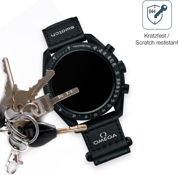 Actual product image Dipos Anti-Shock Screen Protector Matte (Omega x Swatch Speedmaster Moonswatch)