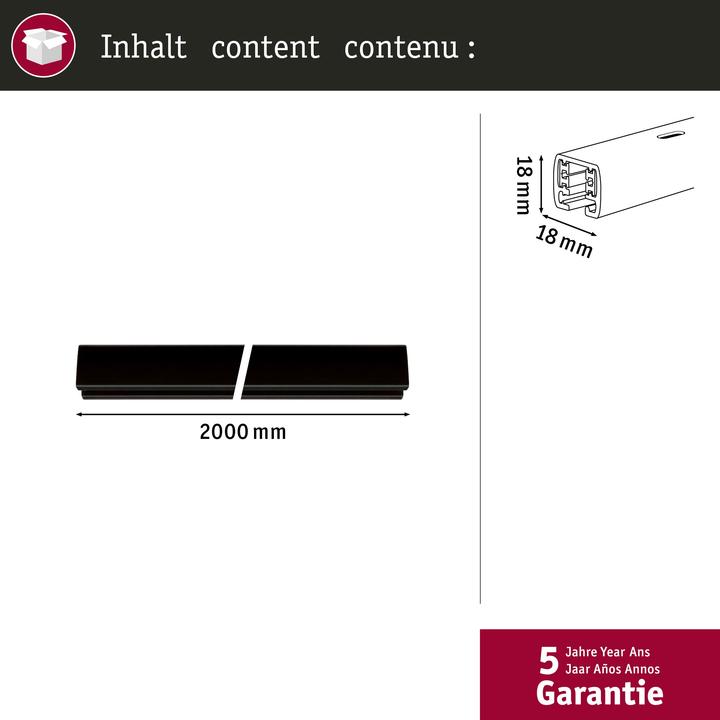 Actual product image Paulmann URail rail