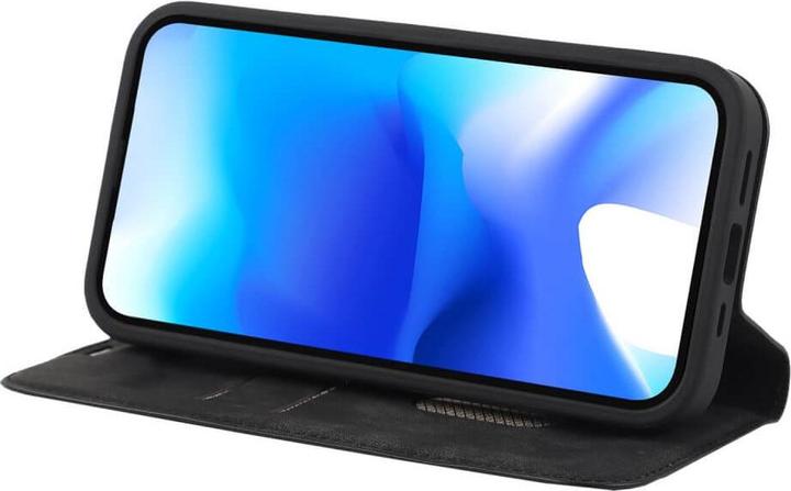 Actual product image Cover-Discount iPhone 15 - MagSafe Flip Case RFID black (Apple iPhone 15)