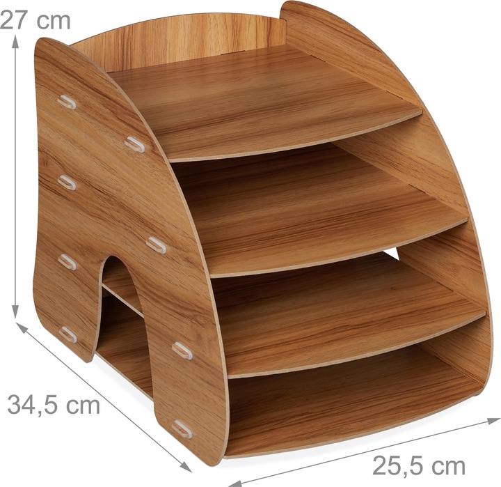 Actual product image Relaxdays Dokumentenablage (A4)