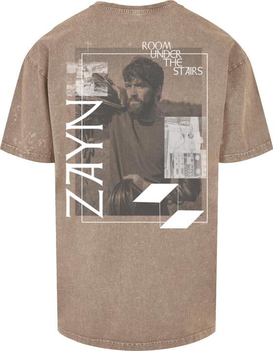 Produktbild Merchcode ZAYN - Indigo Acid Washed Oversize Tee - 193209 (5XL)