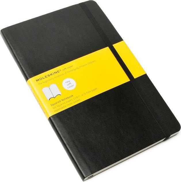 Immagine prodotto Moleskine Classico Soft (A5, Quadretti, Copertina morbida)