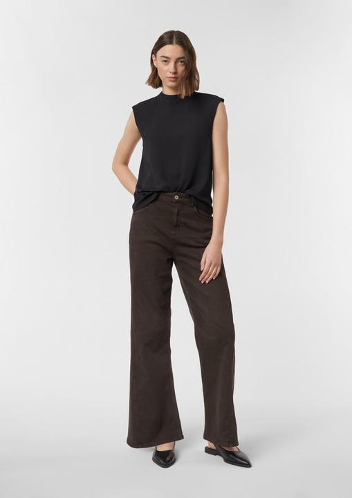 Immagine prodotto Comma Bluse Chiffonbluse mit subtiler Power Schulter und Stehkragen (34)