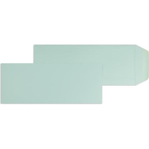 Blanke, Versandtasche + Luftpolstertasche, Versandtaschen 125x312mm 120g/qm gummiert VE=100 Stück himmelblau (100 x)