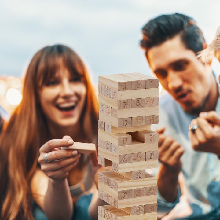Actual product image Relaxdays Wobble Tower