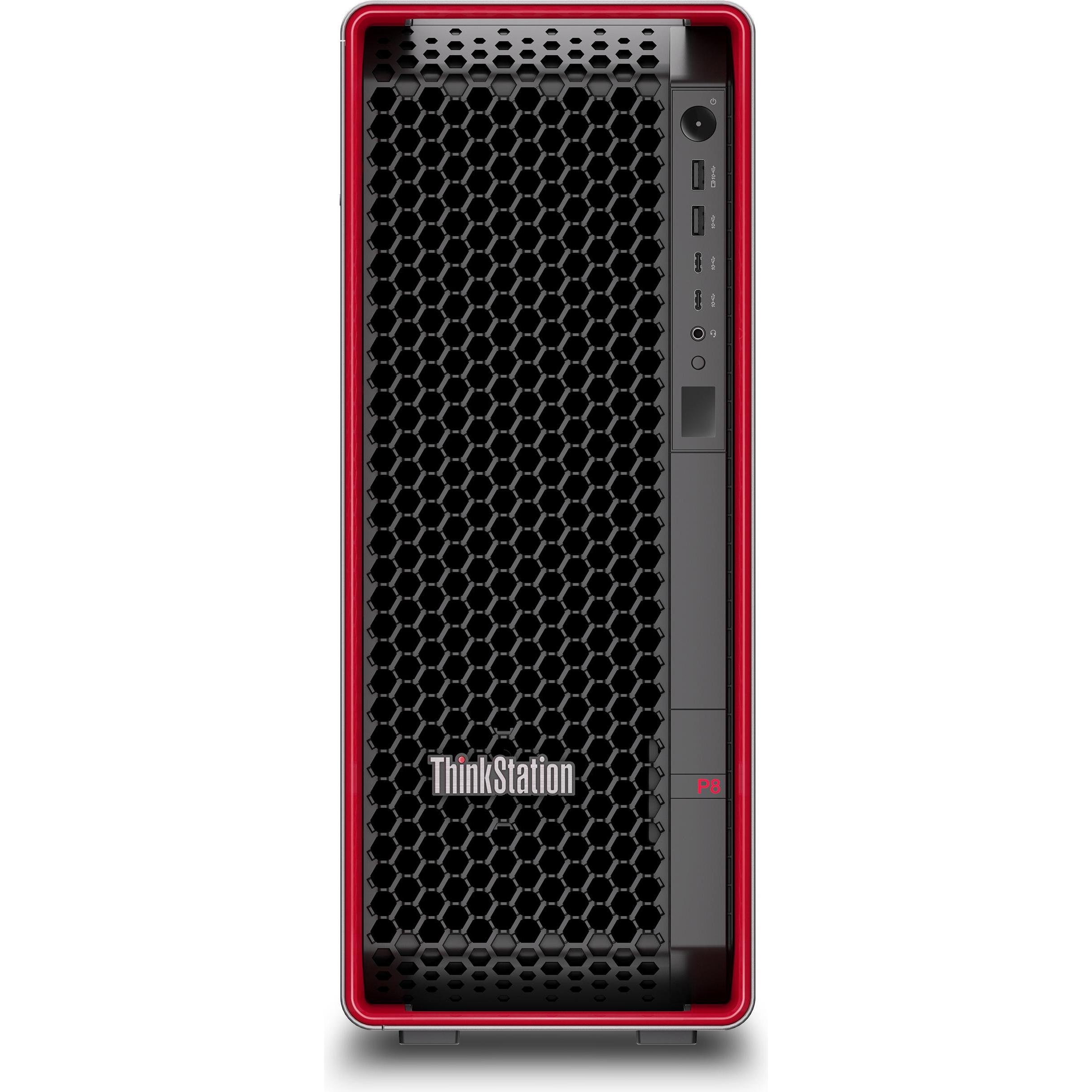 Lenovo TS P8 Tr-P7965WX 64GB 2TB (64 GB, 2000 GB), PC, Schwarz