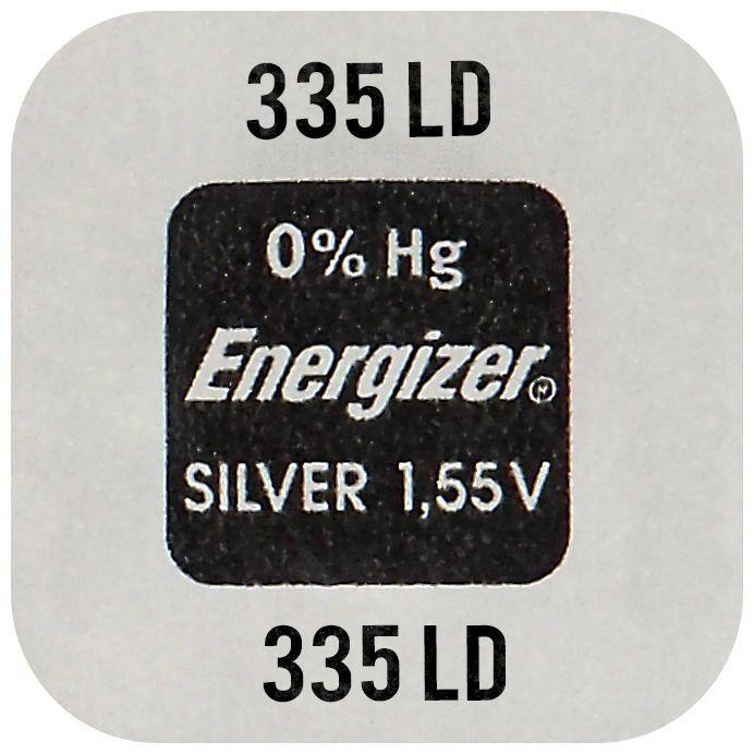 Actual product image Energizer 335 (SR512) - 10 button cells (10 pcs., 6 mAh)