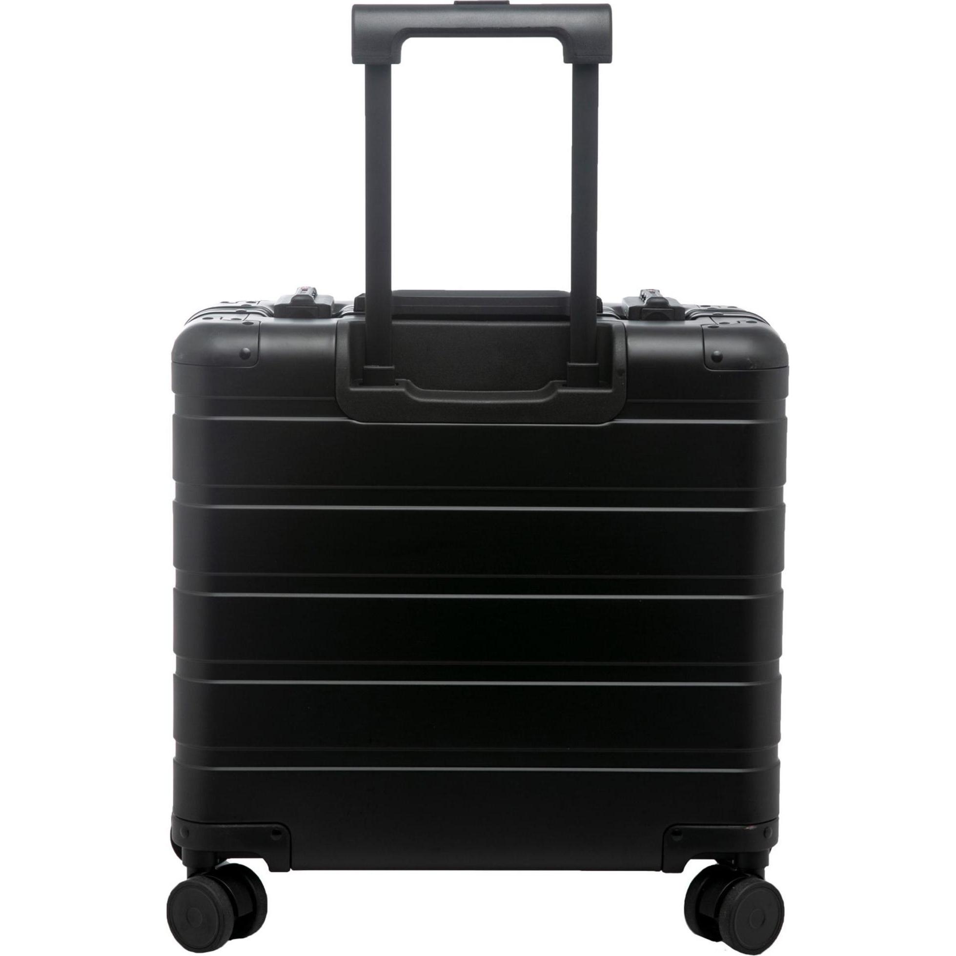 Thumbnail - Alumaxx, Koffer, Business Overnighttrolley, mit Vollalukoffer,schwarz, Schwarz, (37 l, Handgepäck (bis 50l))