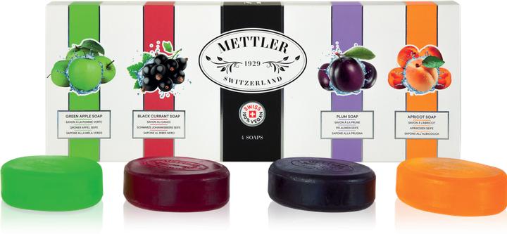 Produktbild Mettler1929 4-Fruchtseifen-Set (Hartseife)