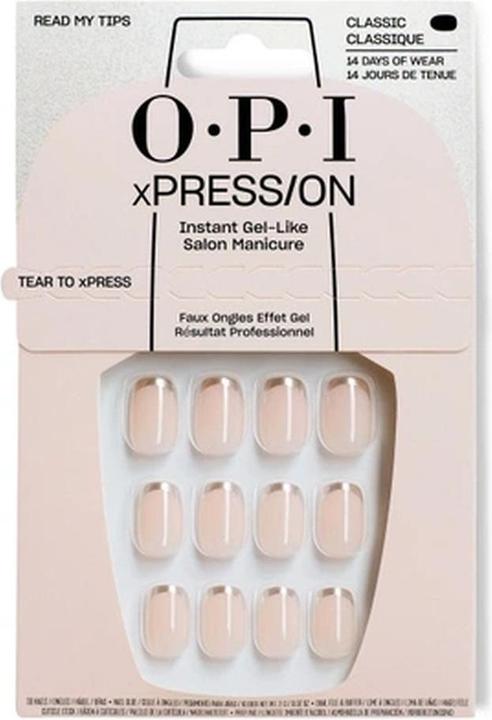 Actual product image OPI Coty Faux Nails Xpress/On Read My Tips (Artificial nails)