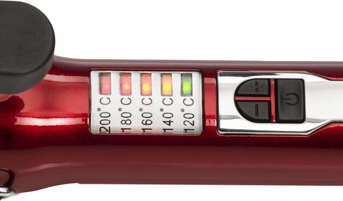 Produktbild OBH Nordica Easy Waves Chilli Lockenstab Warm Schwarz, Rot 68 W 2,8 m