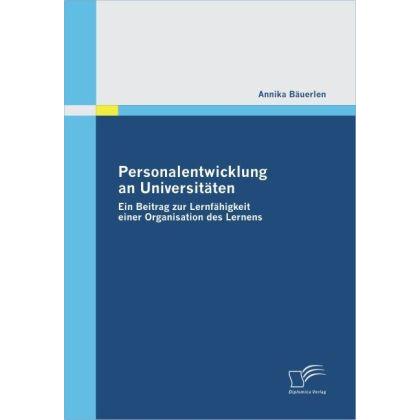Personalentwicklung an Universitäten, Fachbücher von Annika Bäuerlen