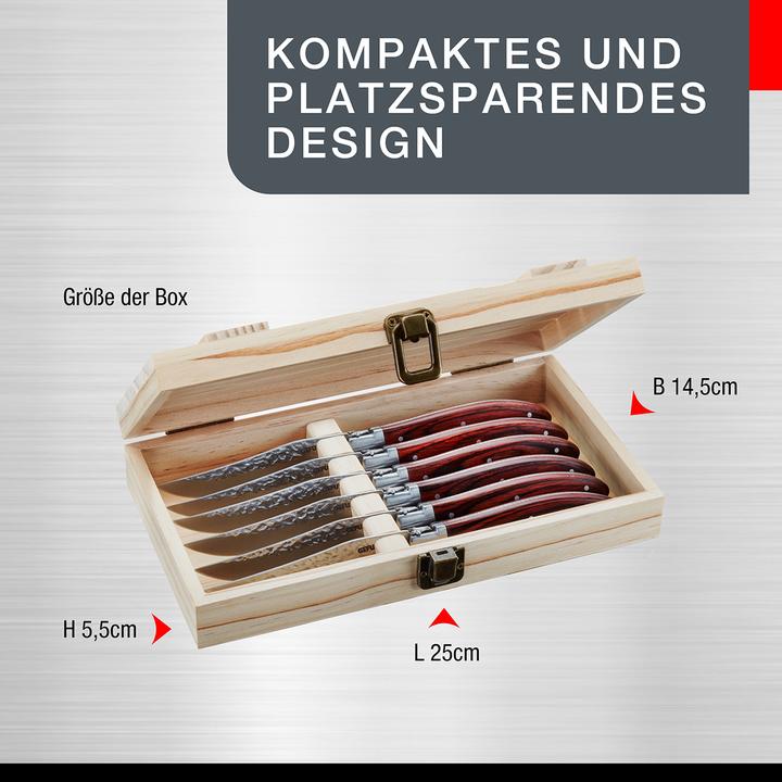Produktbild GEFU Rancho Steakmesser-Set (6 Stk., Messer)