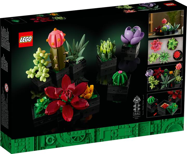 Image du produit LEGO Les succulentes (10309, LEGO Botanical, LEGO difficiles à trouver)