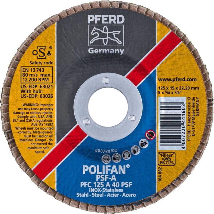 Actual product image Pferd POLIFAN® serrated lock washer PFC 125 A 40 PSF/22.23 PU: 10 (A-40)