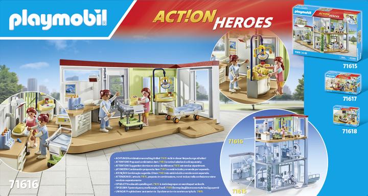 Actual product image Playmobil Maternity ward (71616, Playmobil Action Heroes)